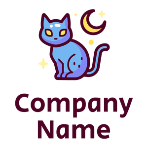 Cat logo on a White background