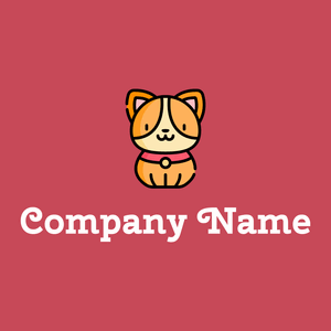 Dog logo on a Mandy background - Dieren/huisdieren