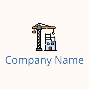 Building logo on a Seashell background - Construcción & Herramientas