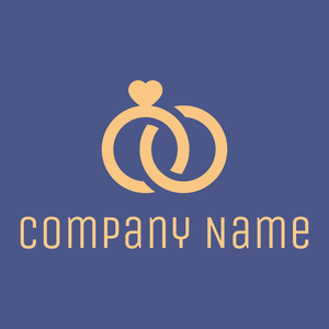 Wedding rings logo on a Governor Bay background - Servizi nuziali