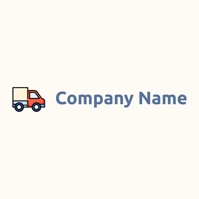 Transportation logo on a Floral White background - Reinigung & Wartung