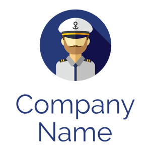Captain logo on a White background - Abstract