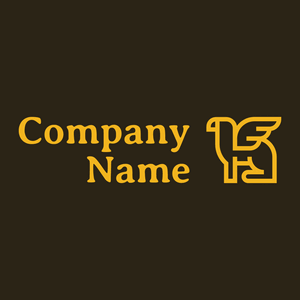 Griffin logo on a Cocoa Brown background - Entertainment & Kunst