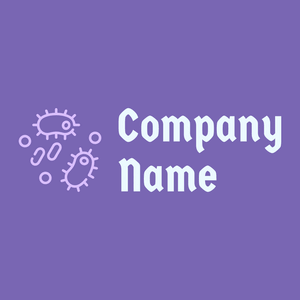 Infectious disease logo on a Blue Marguerite background - Medical & Farmacia