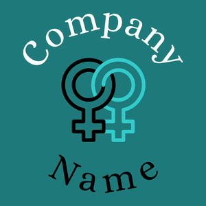Lesbian logo on a Allports background - Citas