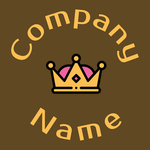 Crown logo on a Dark Brown background - Politiques