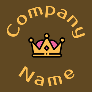 Crown logo on a Dark Brown background - Politica
