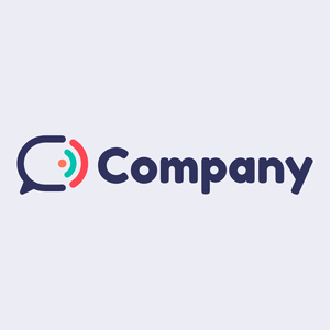 Colorful wireless communication logo - Comunicaciones