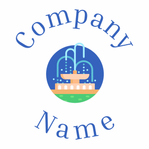 Fountains logo on a White background - Architektur