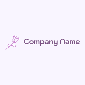 Rose logo on a Magnolia background - Computer