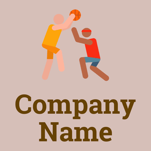 Flame Pea Basketball player on a Wafer background - Sport