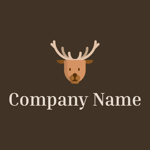 Deer on a Jacko Bean background - Animales & Animales de compañía