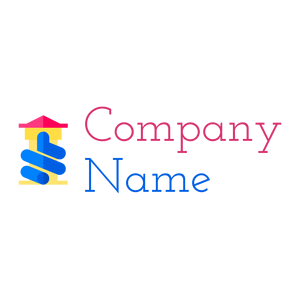Dodger Blue Slide on a White background - Jeux & Loisirs