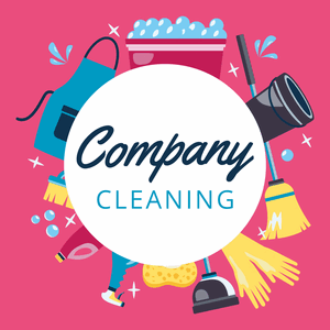 cleaning tools circle logo - Limpieza & Mantenimiento