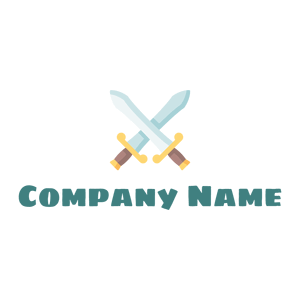 Swords on a White background - Abstrato