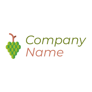 Grapes logo on a White background - Meio ambiente