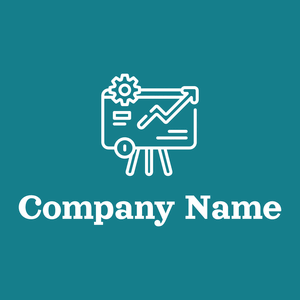 Profit logo on a Deep Sea background - Empresa & Consultantes