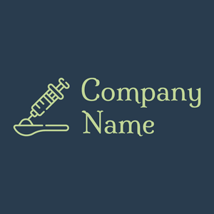 Heroin logo on a Madison background - Médicale & Pharmaceutique