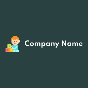 Playtime logo on a Gable Green background - Crianças & Cuidados