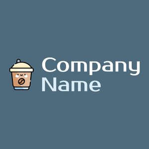 Ice coffee on a Bismark background - Essen & Trinken