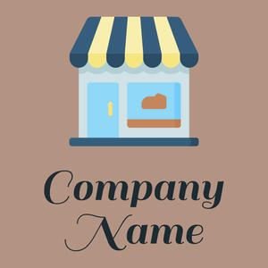 Shoe shop logo on a Sandrift background - Imóveis & Hipoteca