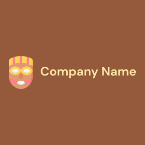 Tribal logo on a Rope background - Abstrait