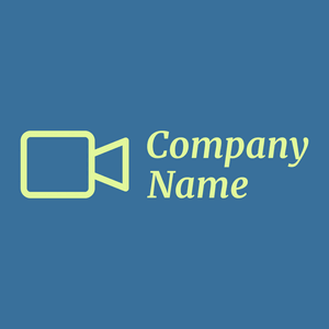 Video camera logo on a Astral background - Negócios & Consultoria
