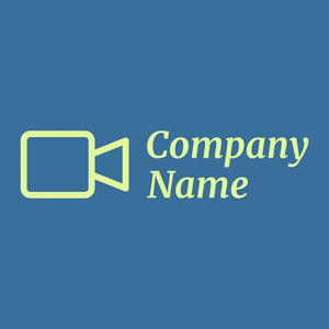 Video camera logo on a Astral background - Entreprise & Consultant