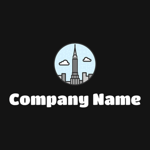 Chrysler building on a Nero background - Architectuur