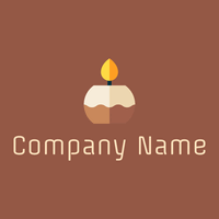 Island Spice Candle on a El Salva background - Religione