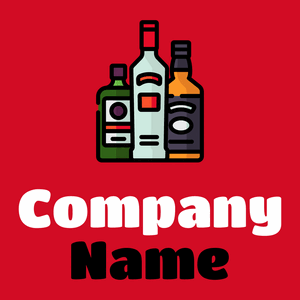 Liquor on a Venetian Red background - Alimentos & Bebidas