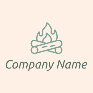 Campfire logo on a Seashell background - Spelletjes & Recreatie