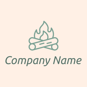 Campfire logo on a Seashell background - Giochi & Divertimento