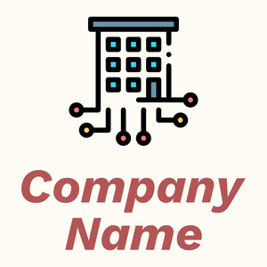 techno Office on a Floral White background - Entreprise & Consultant