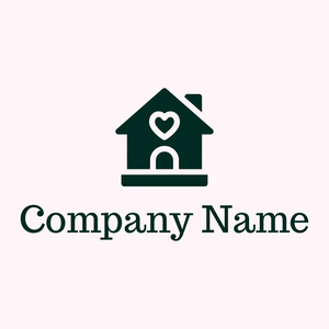 Accomodation logo on a Lavender Blush background - Viagens & Hotel