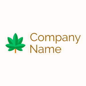 Hemp logo on a Seashell background - Medical & Farmacia