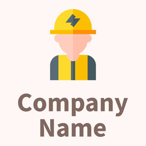 Electrician on a Snow background - Negócios & Consultoria