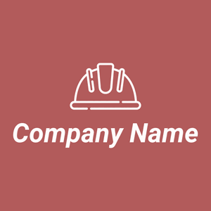 Helmet logo on a Blush background - Bau & Werkzeuge