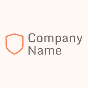 Shield logo on a Seashell background - Entreprise & Consultant