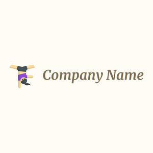 Gymnastics on a Floral White background - Esportes