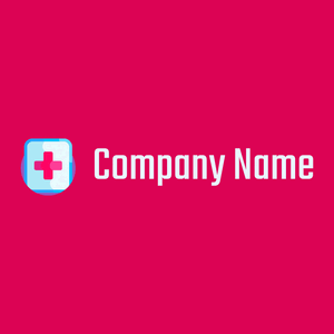 Lavender Red cross on a Razzmatazz background - Religieus
