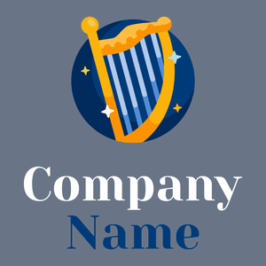 Harp logo on a Lynch background - Unterhaltung & Kunst