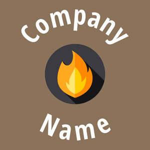 Fire on a Cement background - Sicherheit