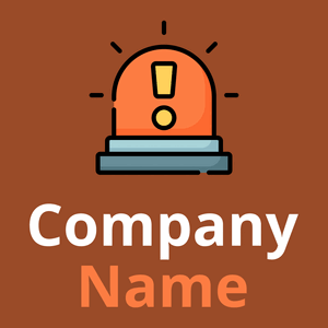 Alert logo on a Hawaiian Tan background - Seguridad