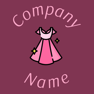 Dress logo on a Camelot background - Moda & Beleza