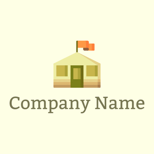 Barracks on logo an Yellow background - Juegos & Entretenimiento