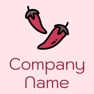 Chili pepper on a Lavender Blush background - Alimentos & Bebidas
