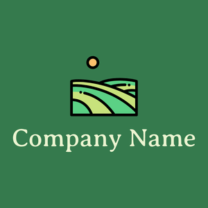 Field logo on a Amazon background - Agricoltura