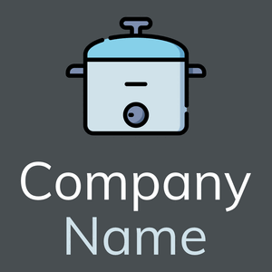 Slow cooker logo on a Trout background - Alimentos & Bebidas
