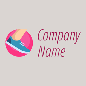 Run logo on a Gallery background - Domaine sportif